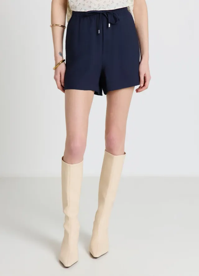 Calliope short femme taille élastiquée coton