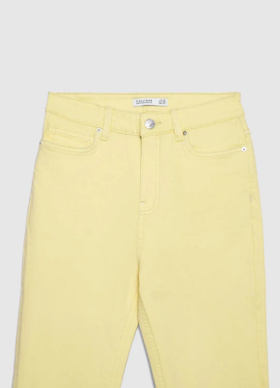 Calliope jean cropped flare femme uni regular