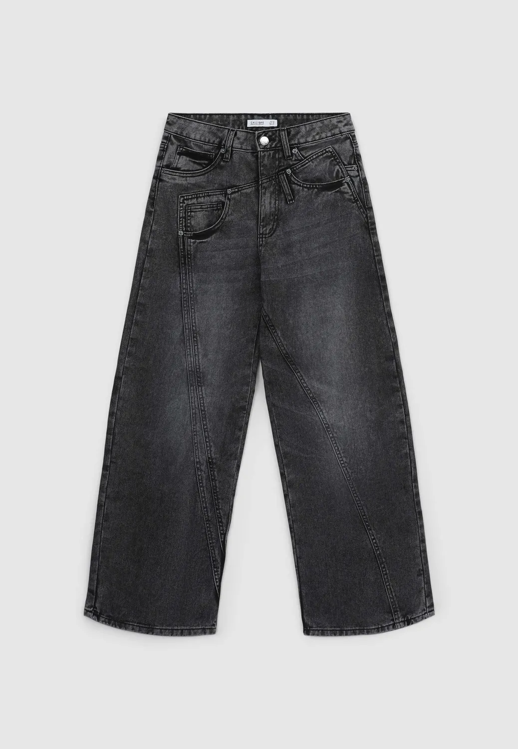 Calliope wide leg jean femme coupe regular