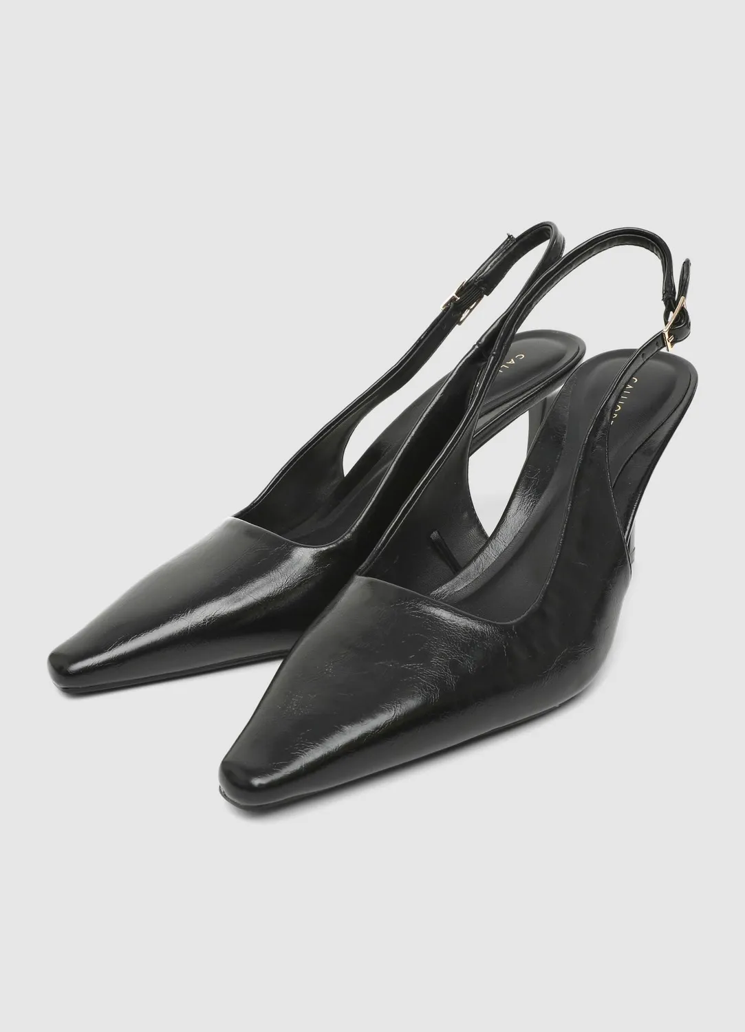 Calliope Slingback talon haut femme escarpins pointus