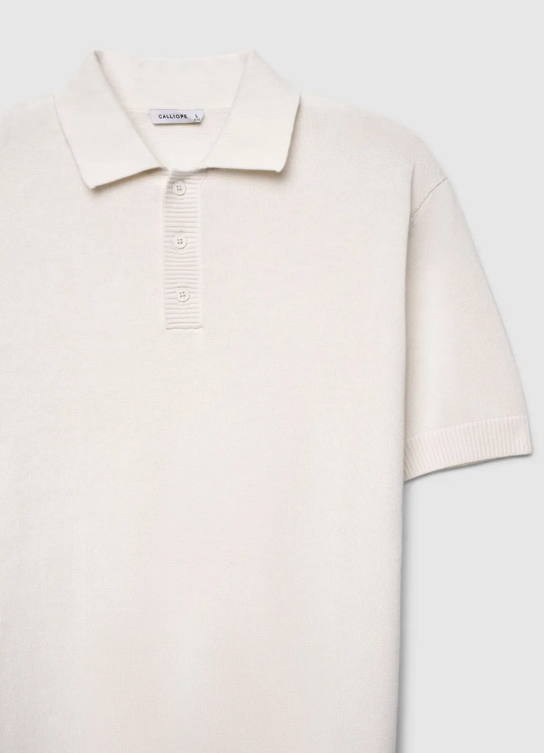 Calliope Polo maille manches courtes homme uni S-XXL