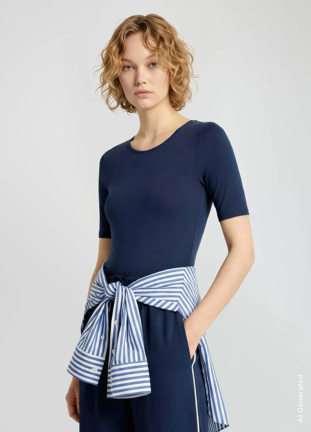 Calliope Body dos nu femme manches courtes