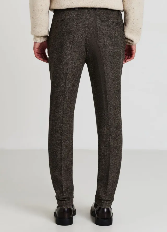 Calliope pantalon misto lana homme droit