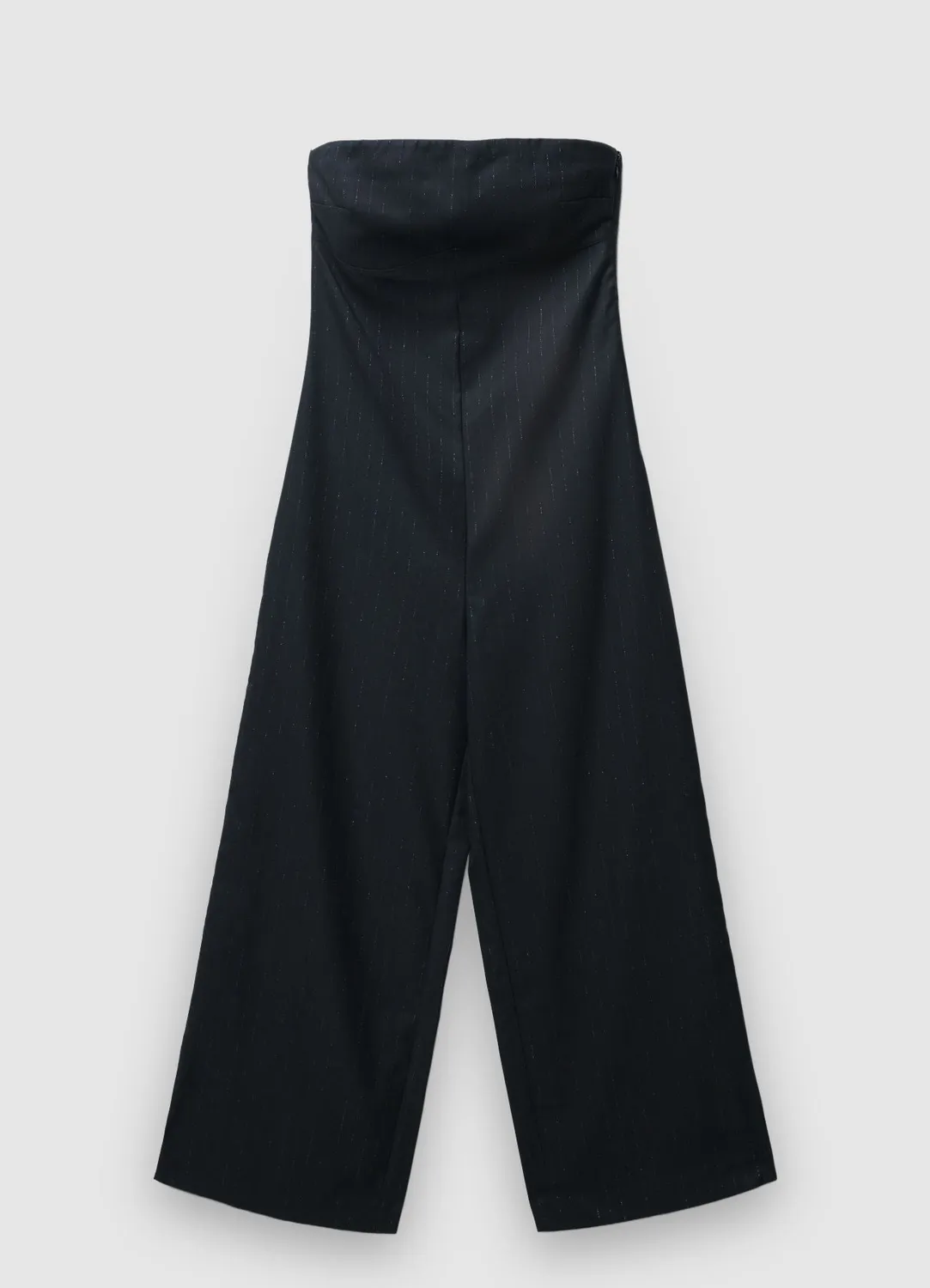 Calliope rayée combinaison femme bustier lamé