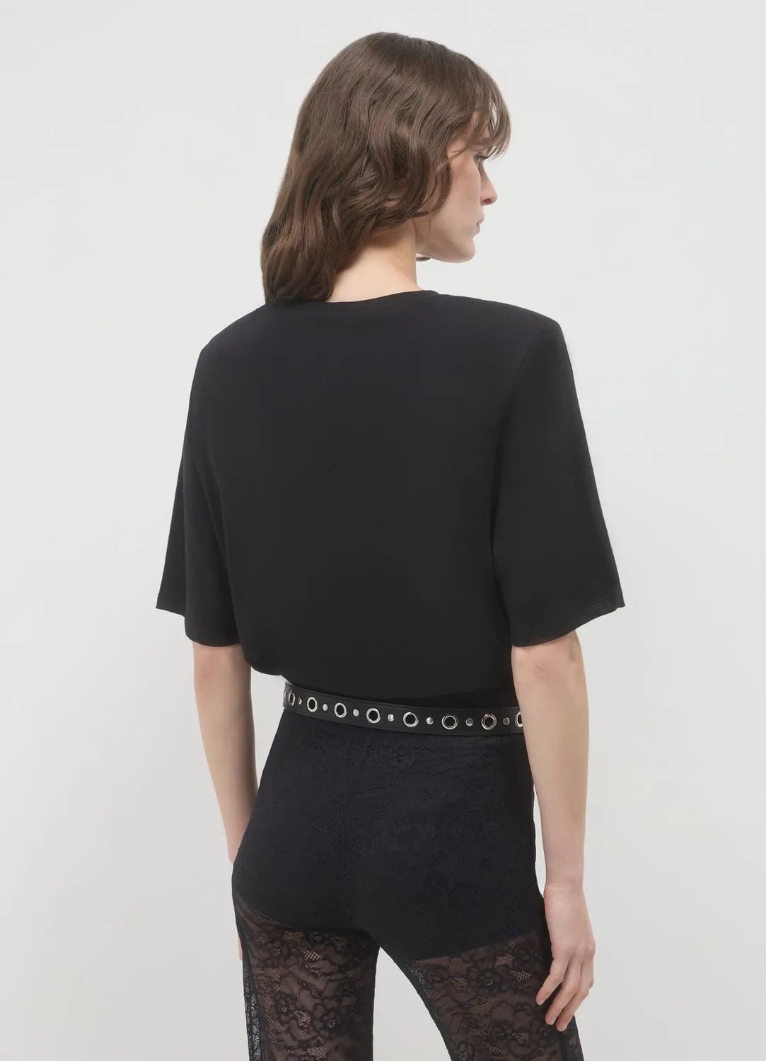 Calliope t-shirt imprimé laminé coton femme