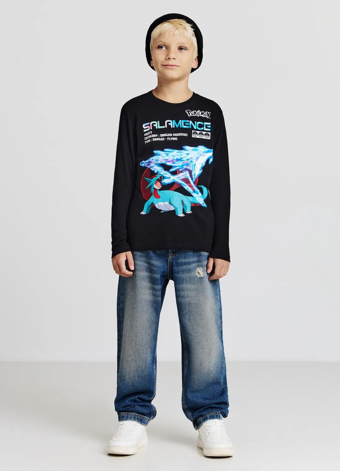 Calliope t-shirt Pokémon enfant manches longues imprimé