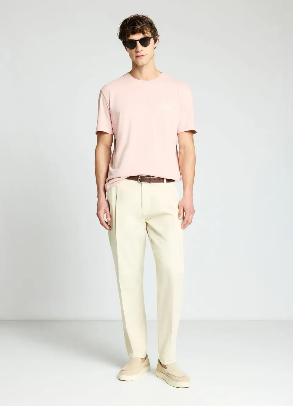Calliope Pantalon homme taille élastiquée regular