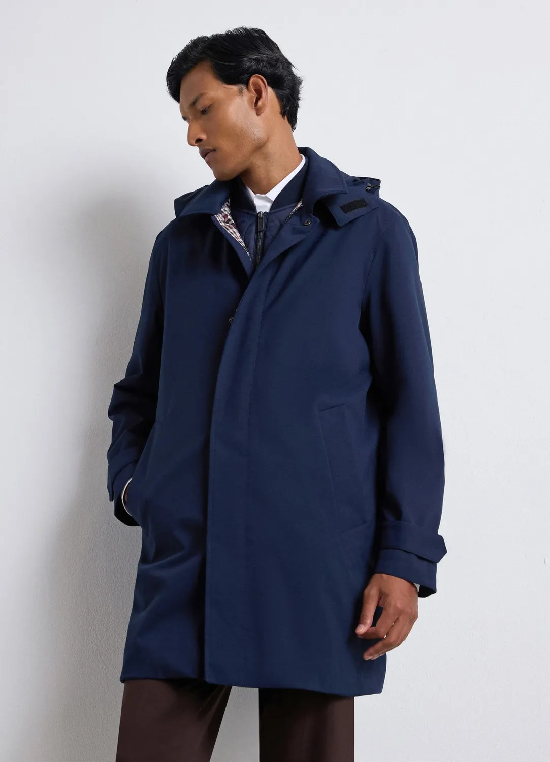 Calliope parka homme capuche poches latérales