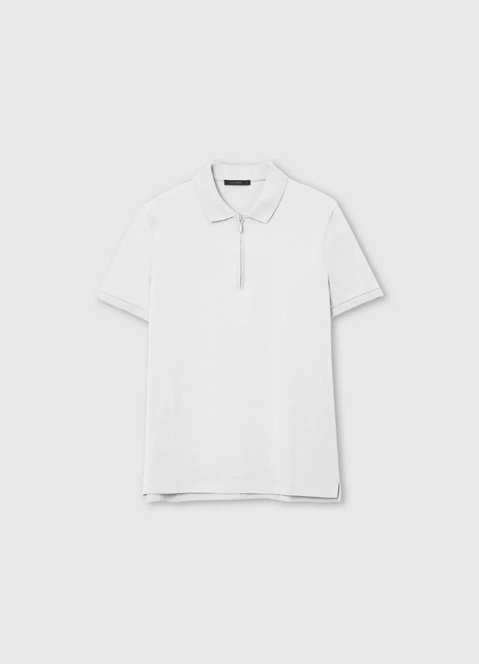 Calliope T-shirt polo half zip T-shirt homme coton
