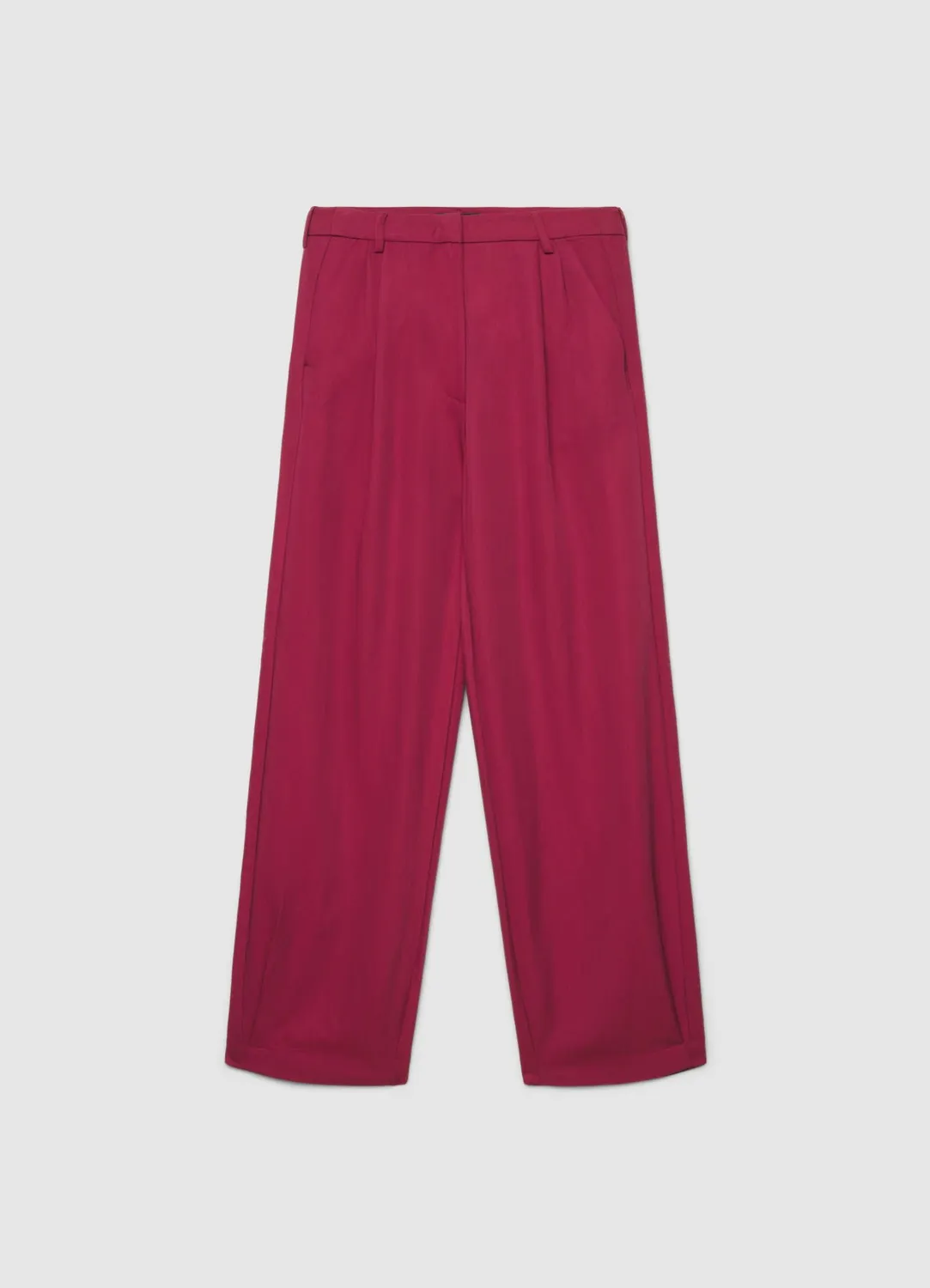 Calliope pantalon barrel double pince femme XS taille haute