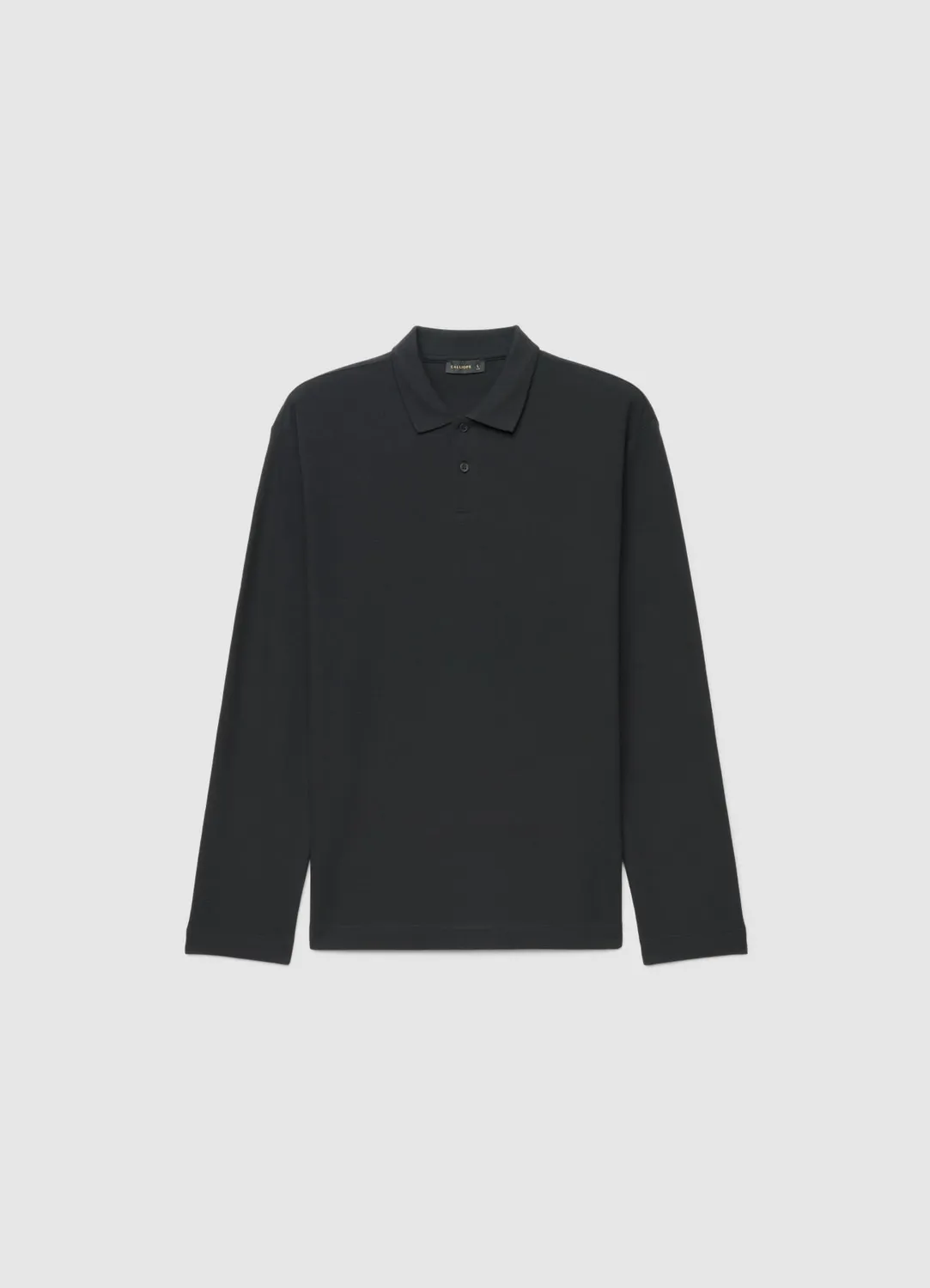 Calliope Polo Coton Piqué homme manches longues