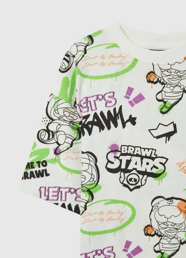 Calliope t-shirt Brawl Stars garçon 10-11 ans graffiti