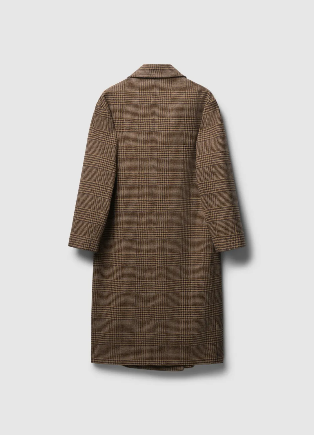 Calliope Carreaux manteau femme croisé