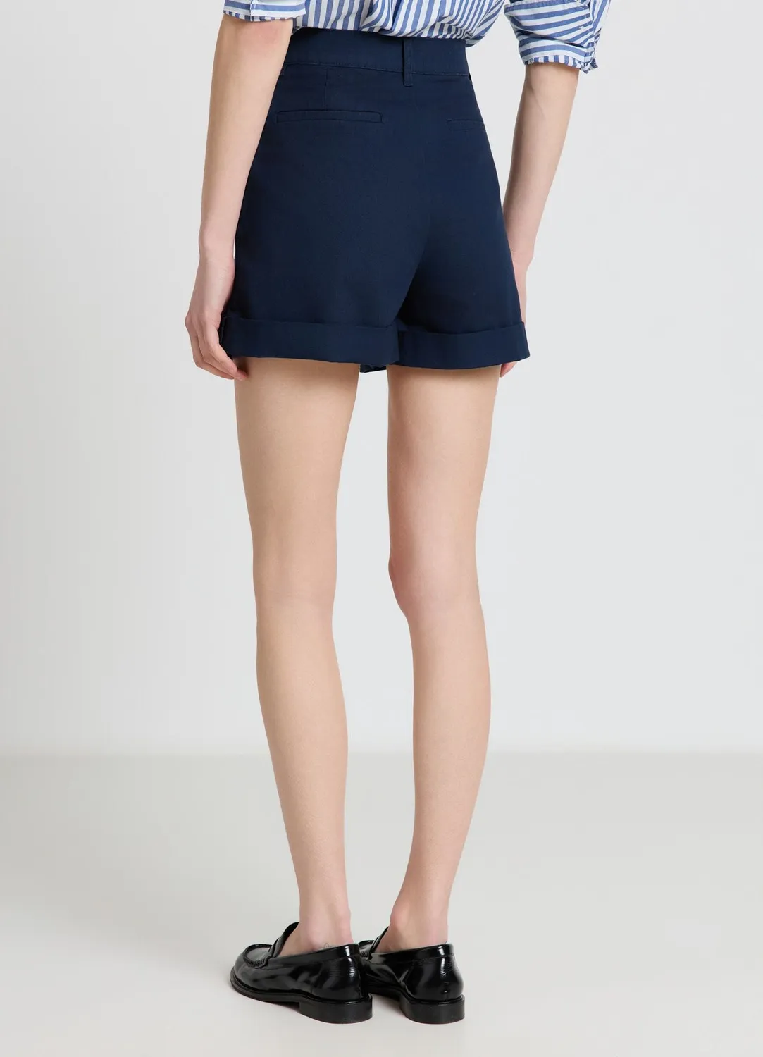 Calliope short chino à revers femme taille S