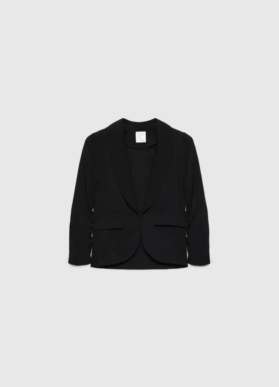 Calliope veste scuba fille revers poches rabat