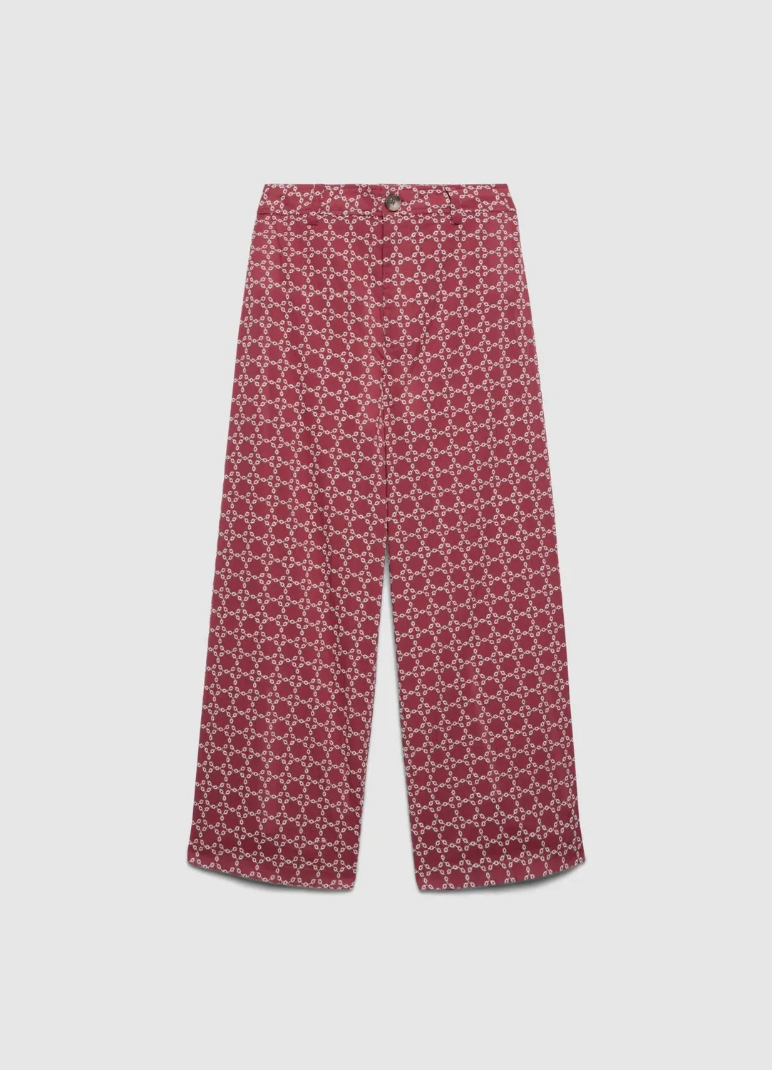 Calliope pantalon culotte brodé femme jambe large