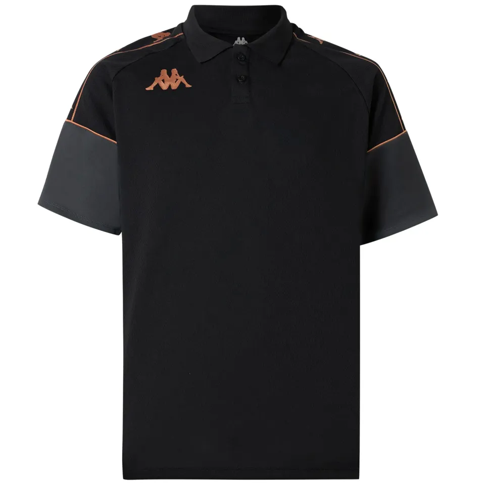 Kappa Banda Miolo polo noir homme mesh
