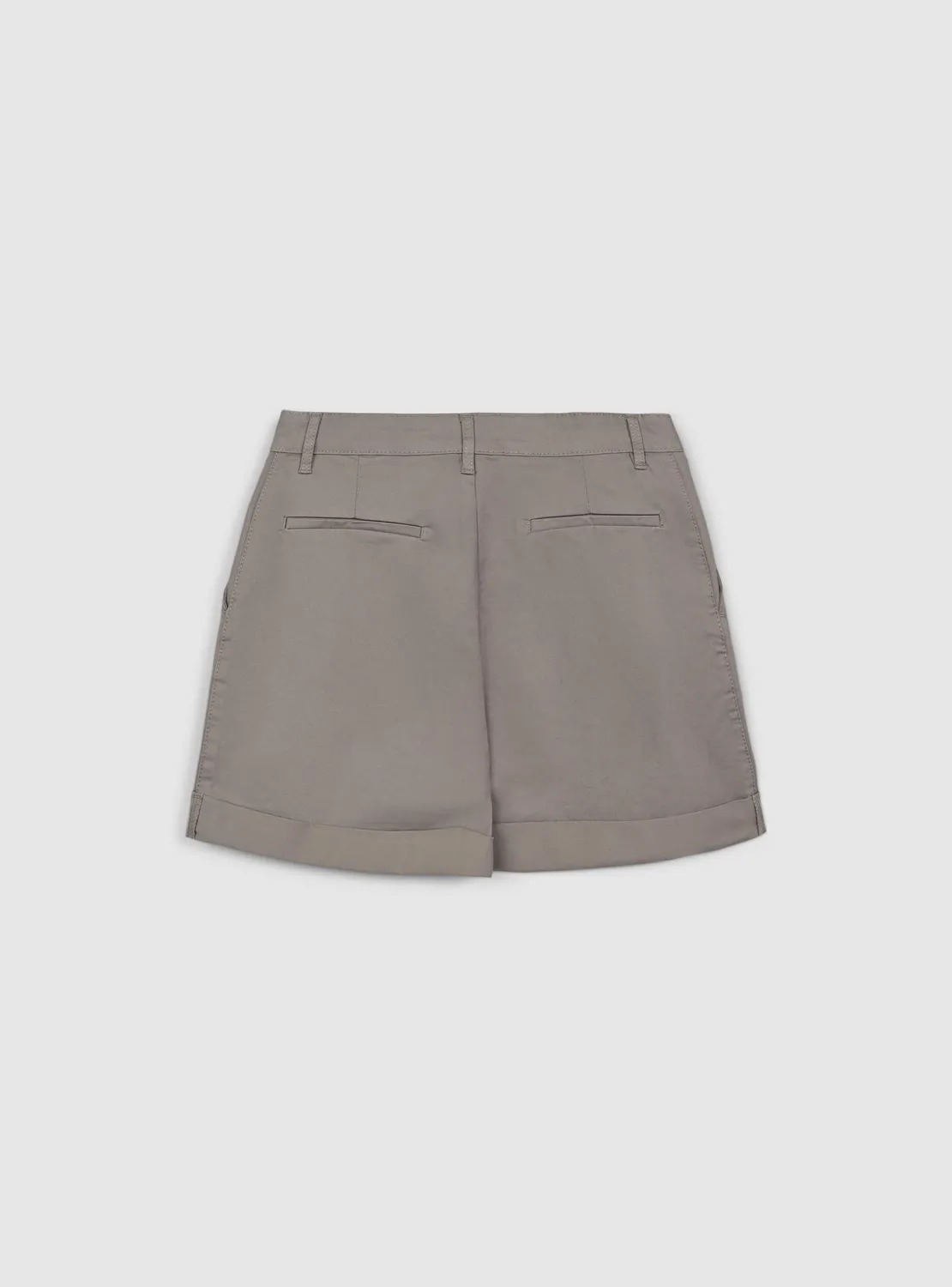 Calliope short chino coton femme uni