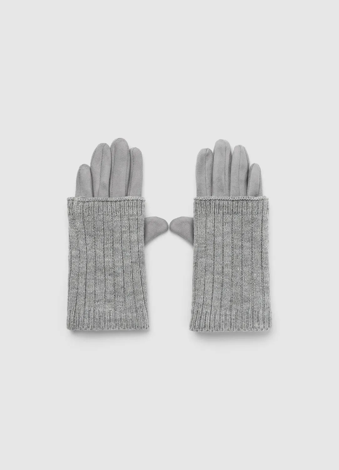 Calliope gants moufle femme côtelés hiver