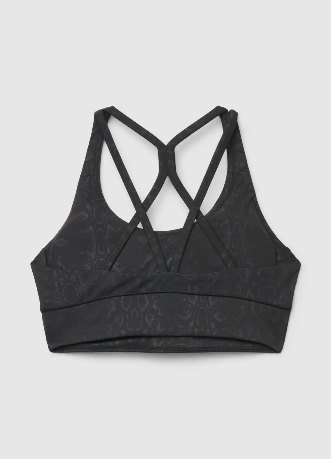 Calliope top brassière imprimé animalier dos croisé