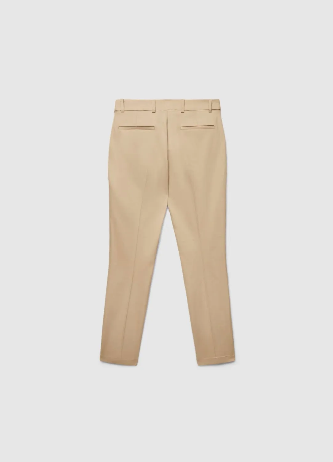 Calliope pantalon tailleur uni droit femme