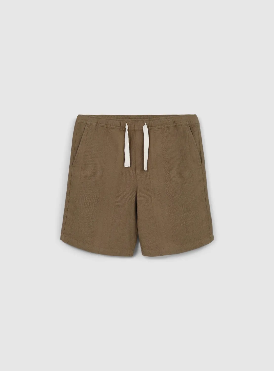 Calliope bermuda rayé homme coton cordon