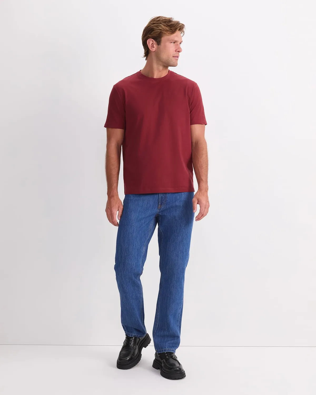Sportscraft Supersoft tee-shirt coton brossé homme