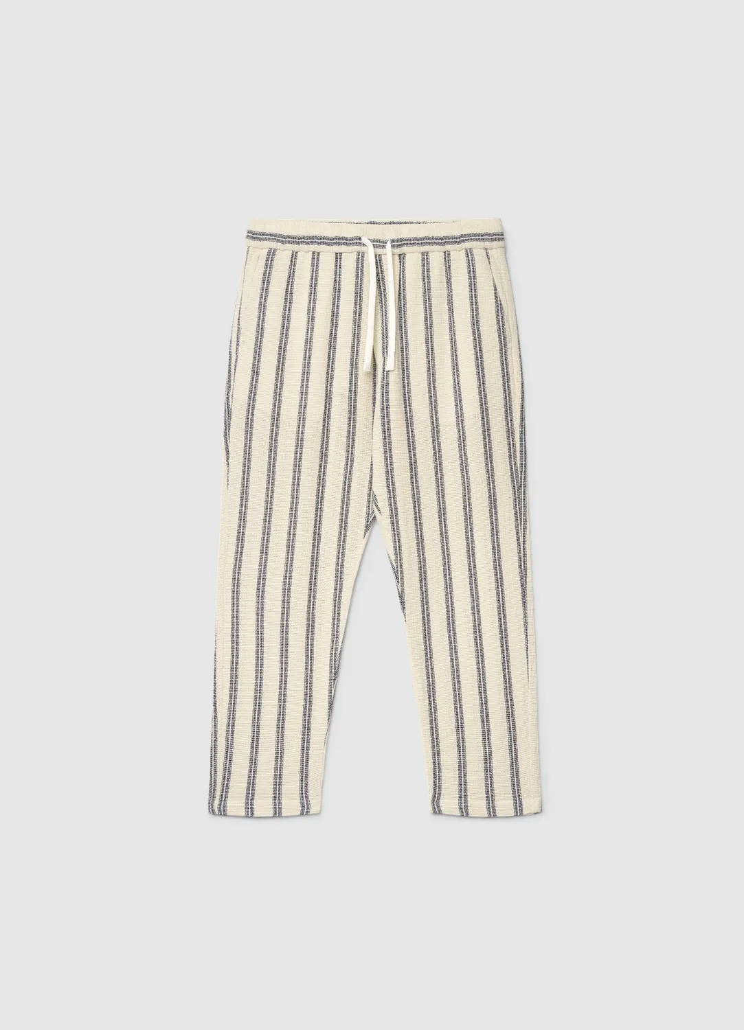Calliope pantalon jogger rayé homme cordon