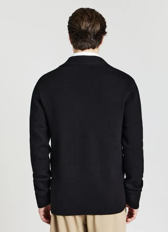 Calliope Double boutonnage cardigan homme col classique