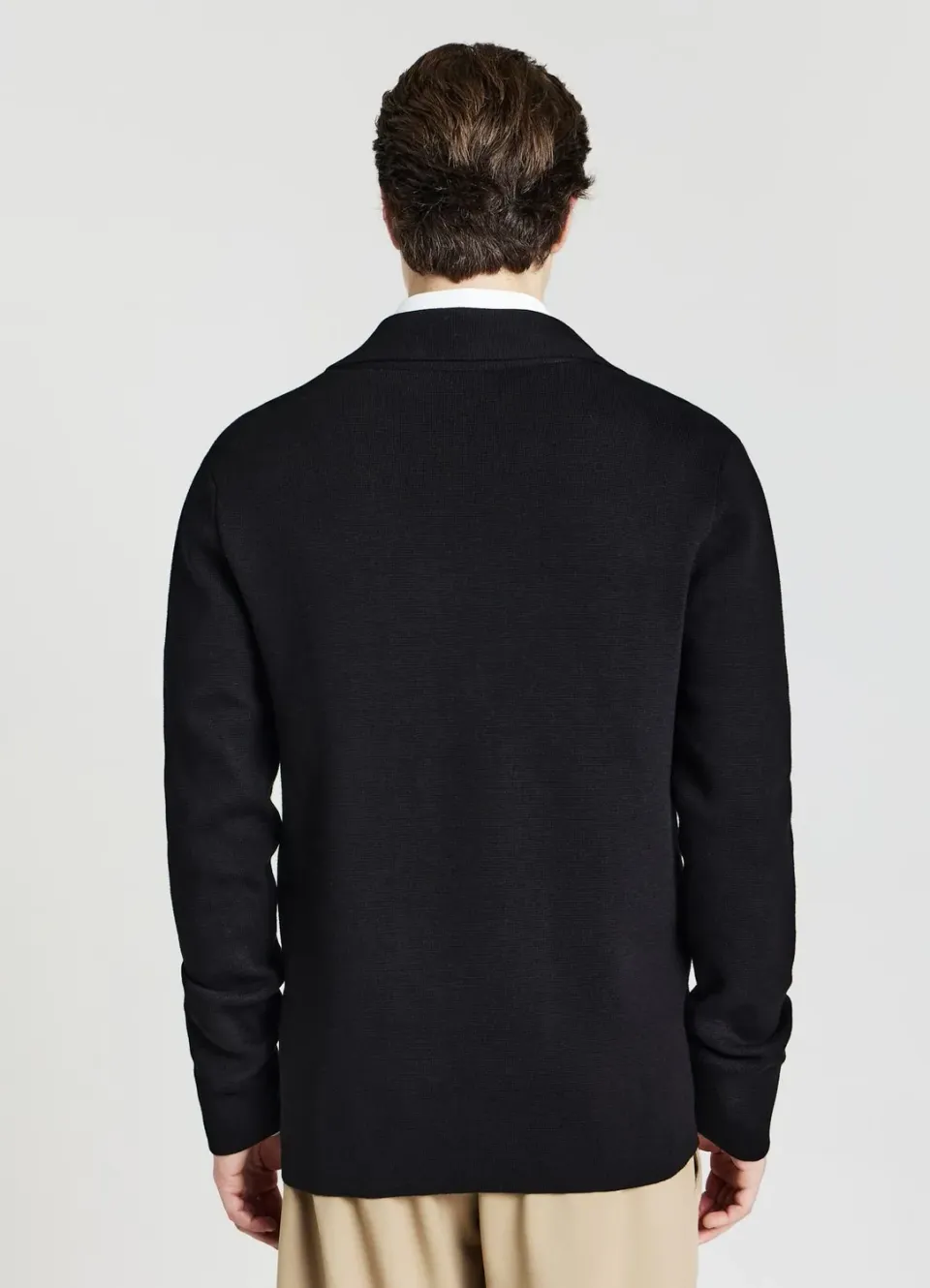Calliope Double boutonnage cardigan homme col classique