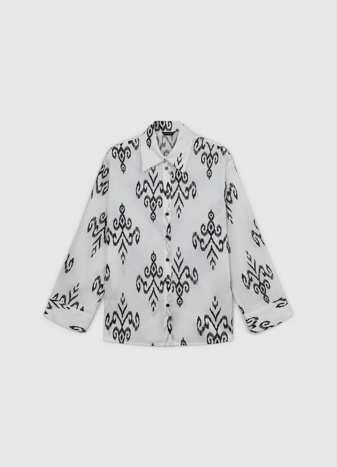 Calliope Chemise Oversize chemise femme coton imprimé