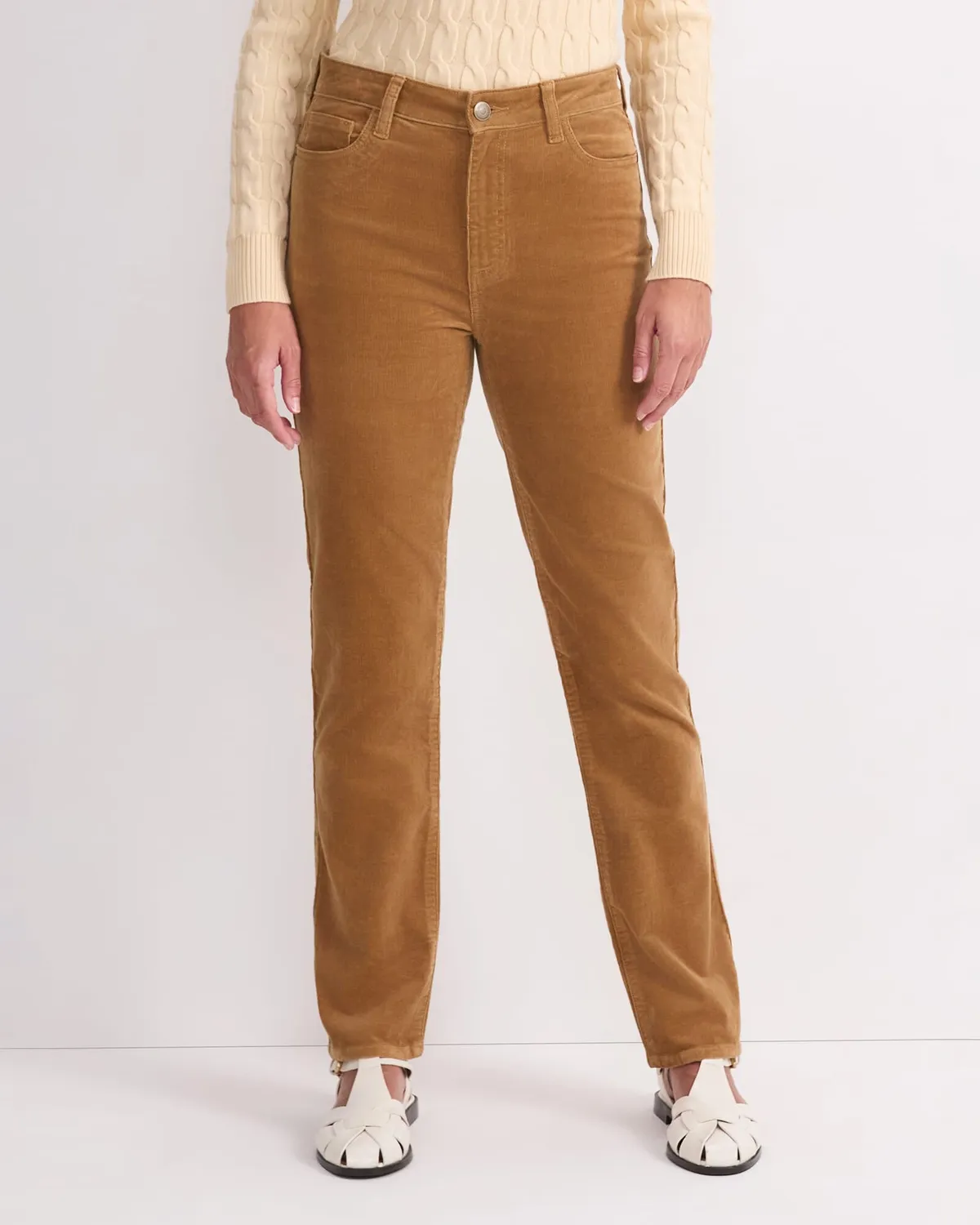 Sportscraft Cleo Straight Cord jean velours taille 6 coupe droite