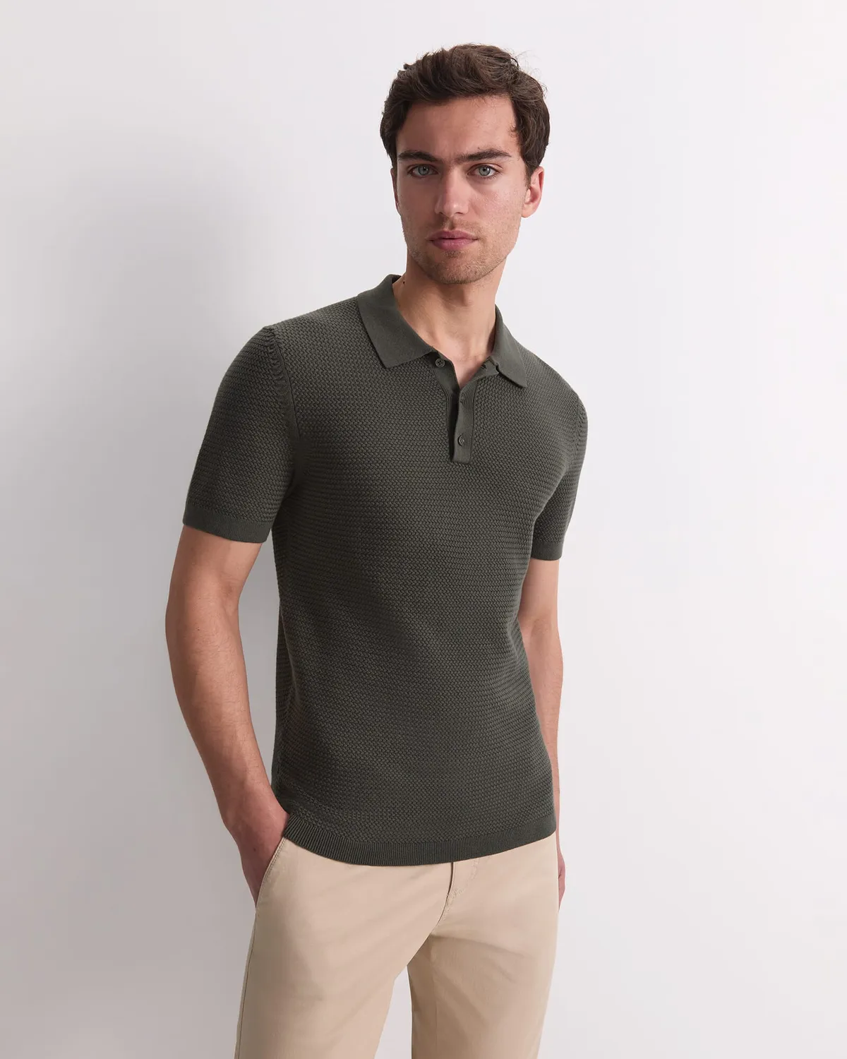 Sportscraft Alec polo maille coton manches courtes