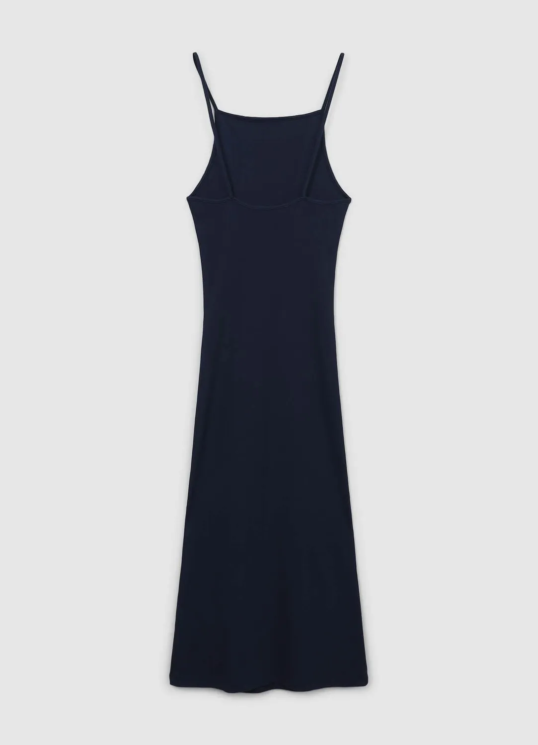 Calliope robe longue femme côtelée bretelles