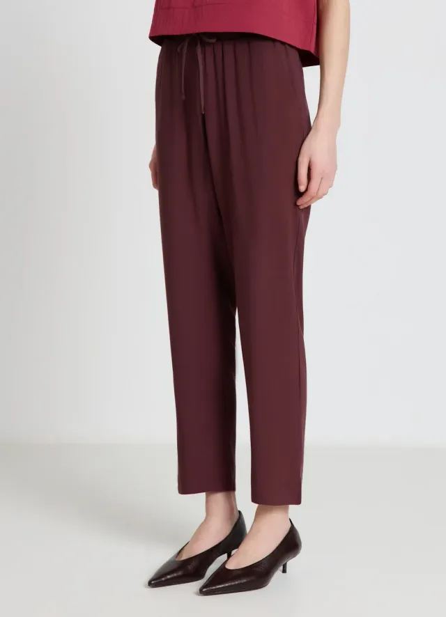Calliope Pantalon femme taille haute droit