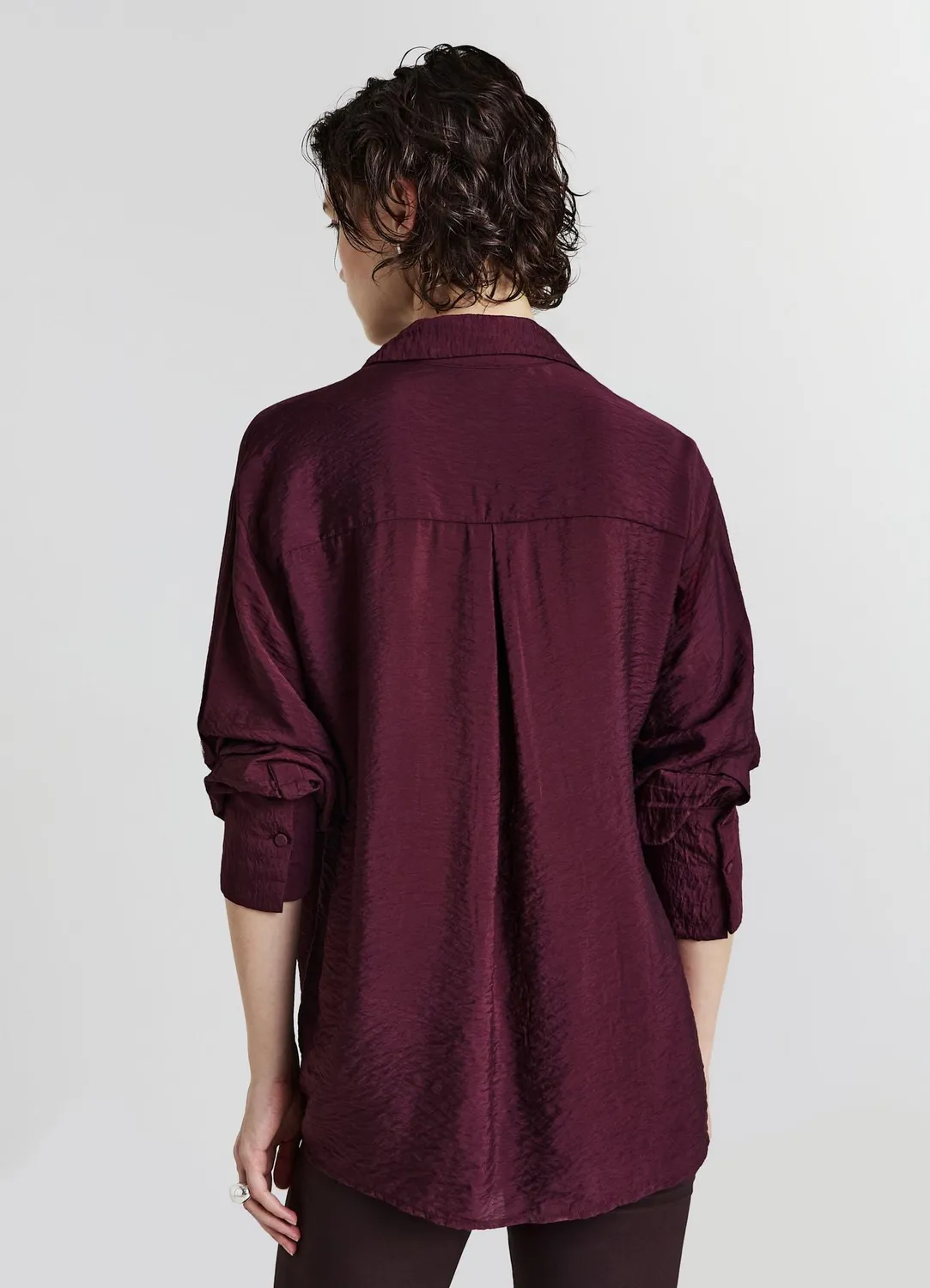 Calliope Chemise Oversize Femme Appliqués Unie