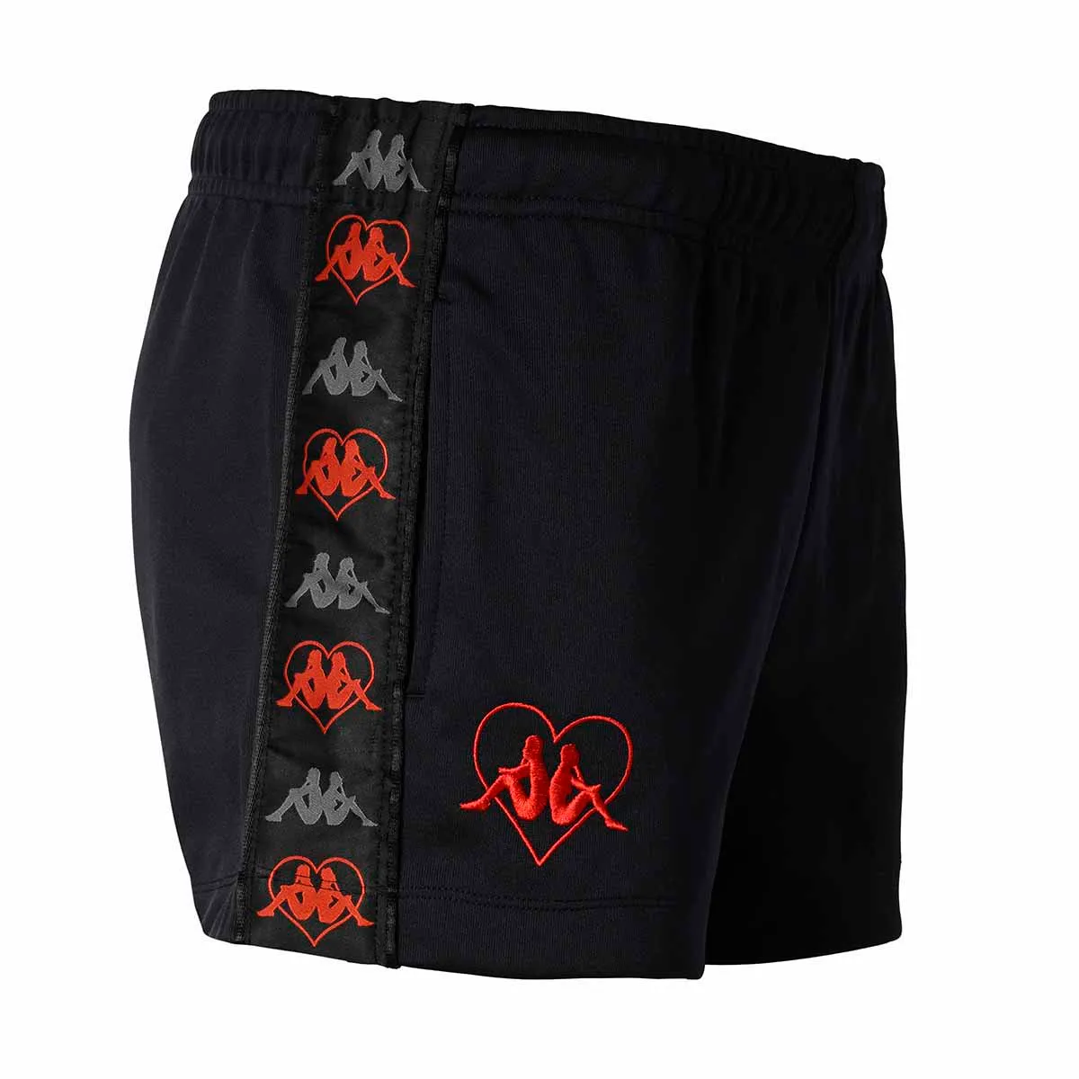 Robe di Kappa Livia Authentic short noir femme coupe droite
