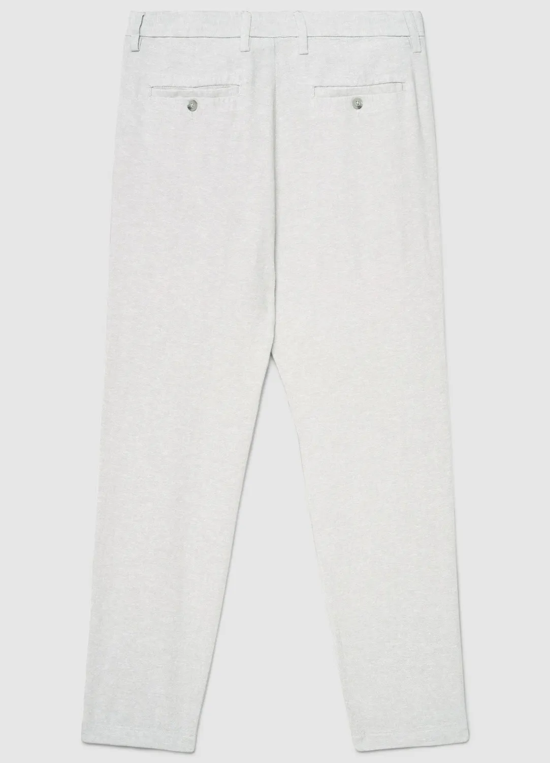 Calliope chino lin pantalon homme coupe regular