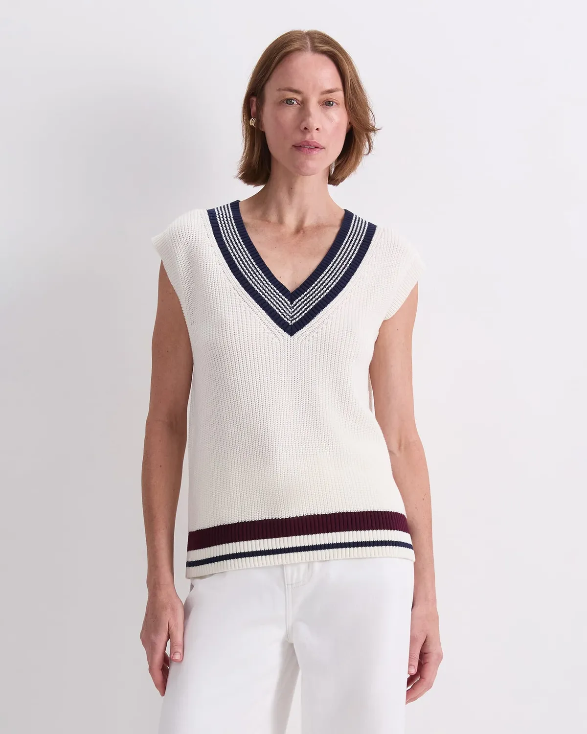 Sportscraft Elka débardeur coton col V femme