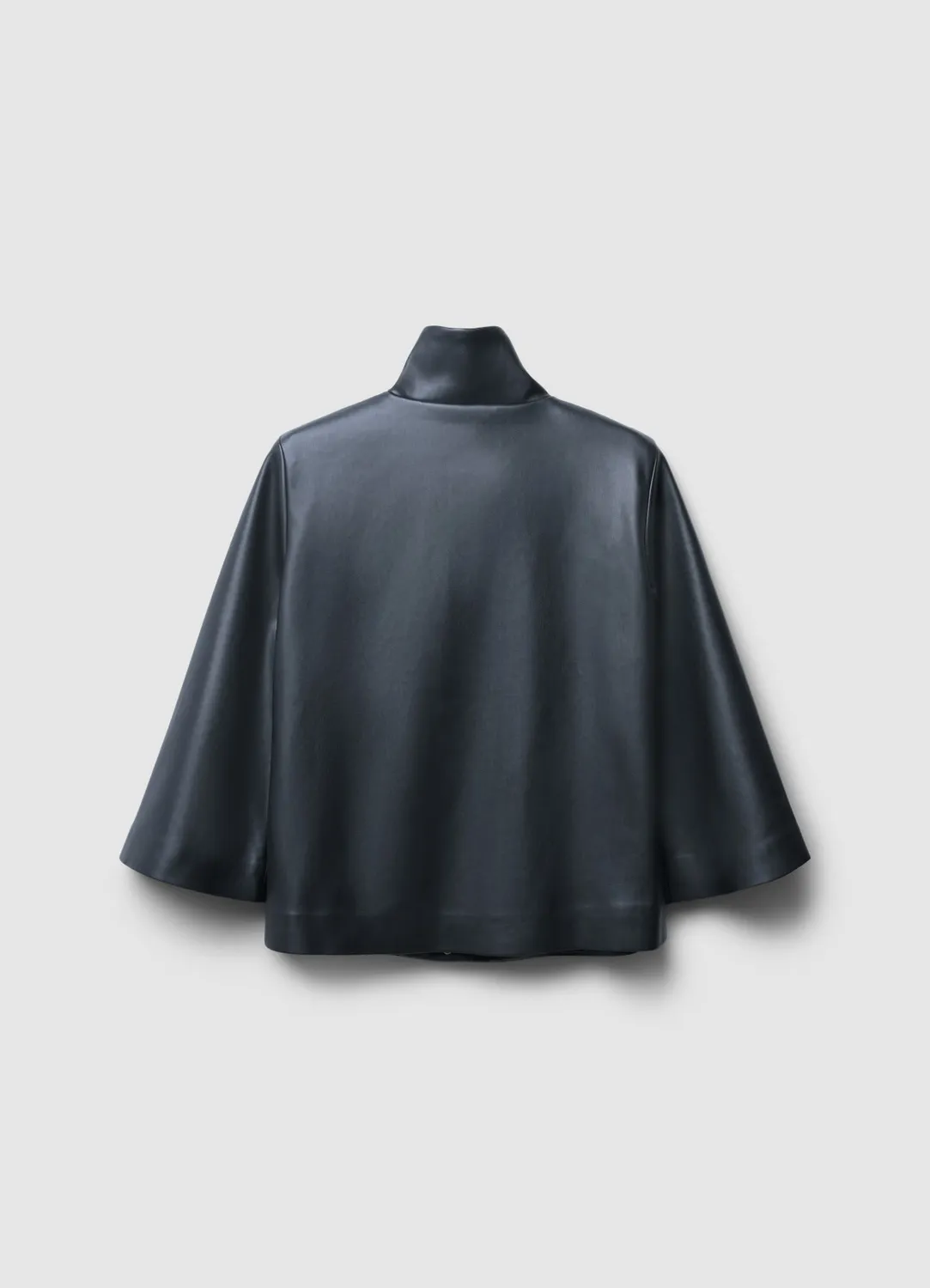 Calliope blouson effet cuir femme col montant