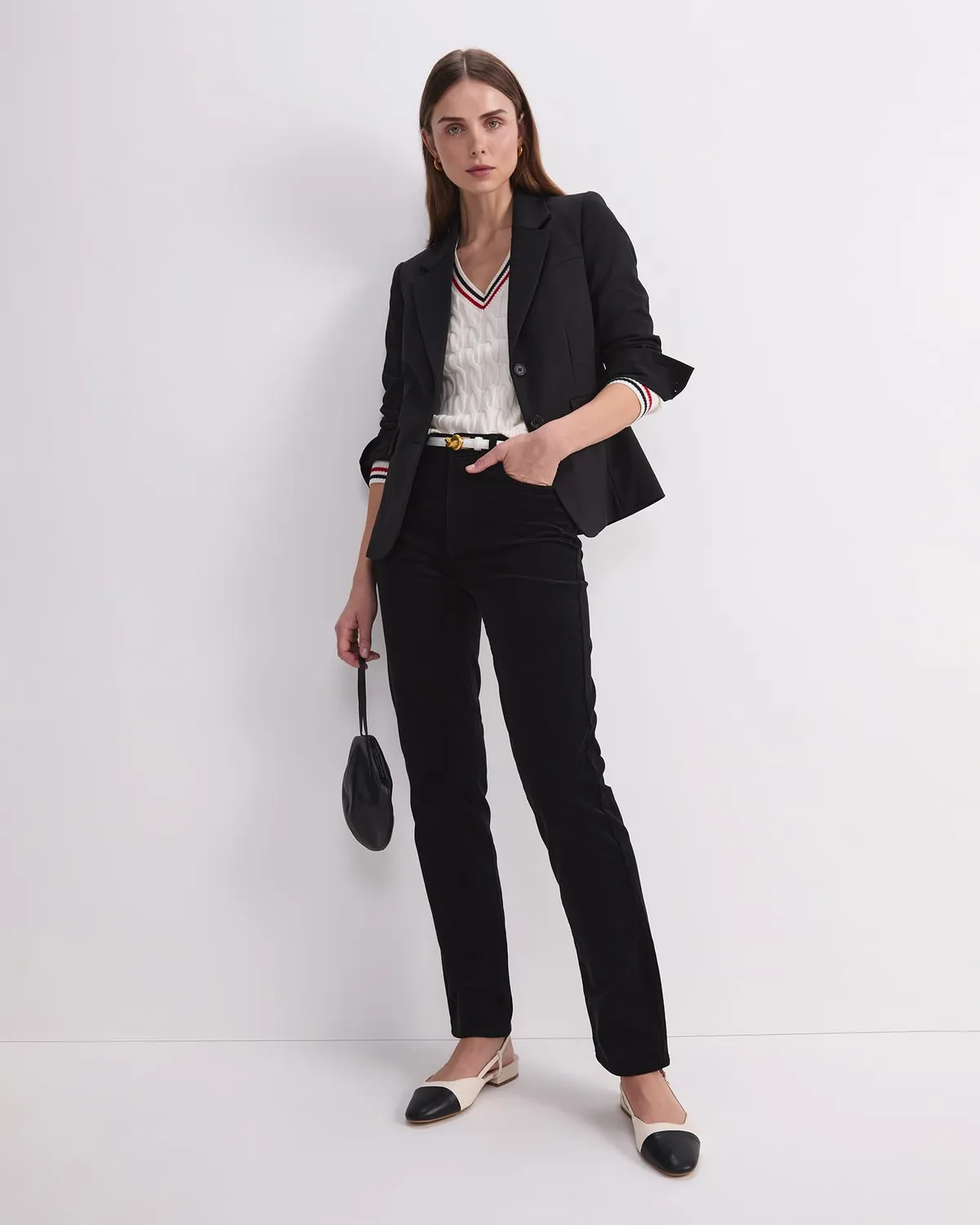 Sportscraft Yvette blazer femme coton stretch