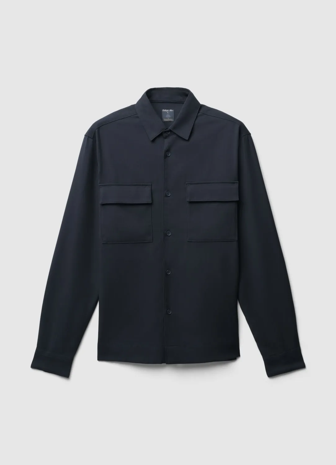 Calliope chemise homme micro motif manches longues