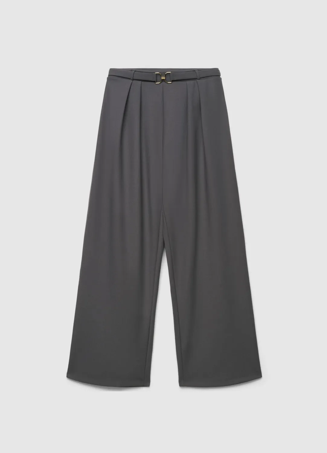 Calliope pantalon palazzo femme taille haute ceinture