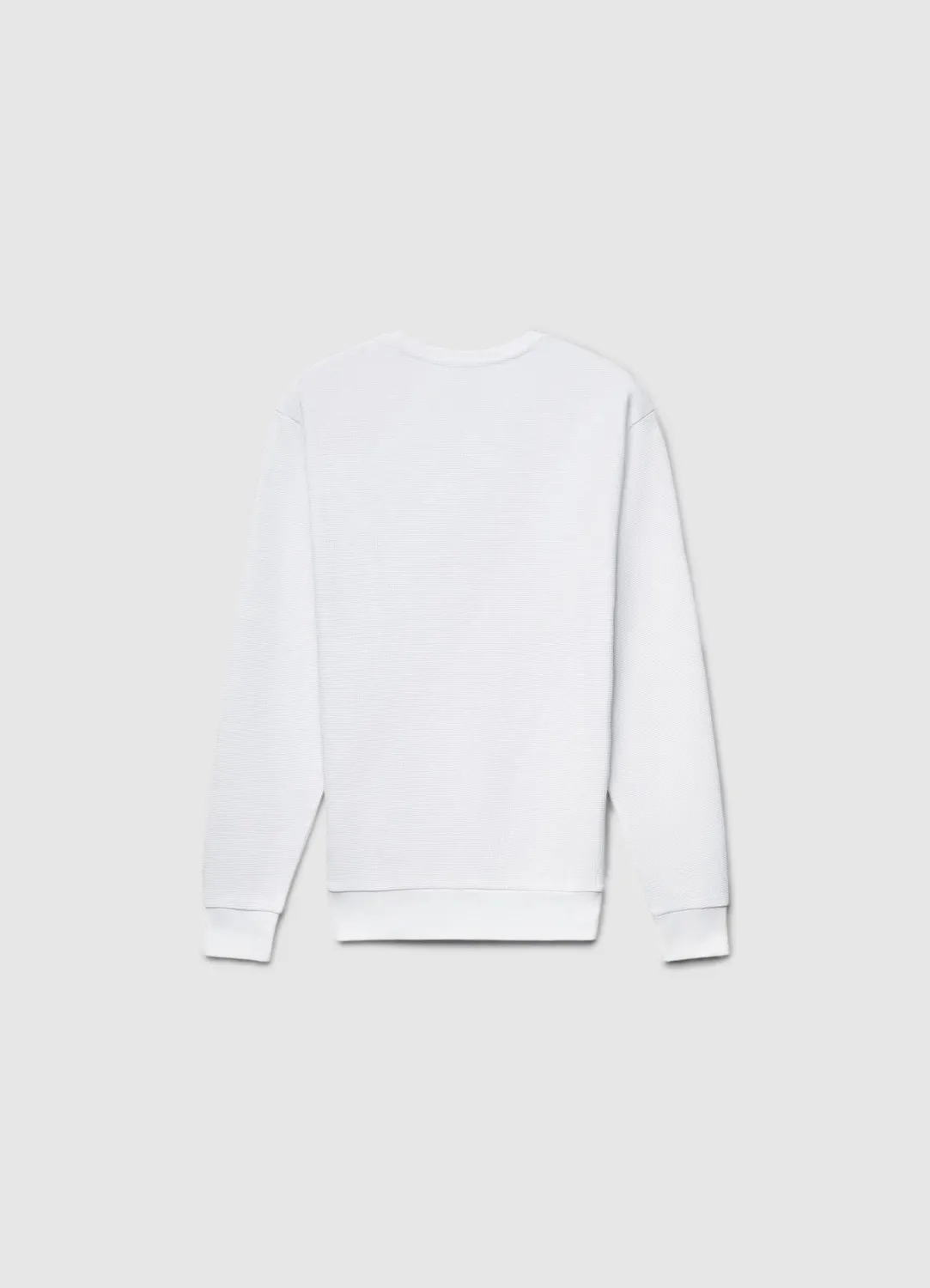 Calliope sweat col rond homme coton uni sans capuche