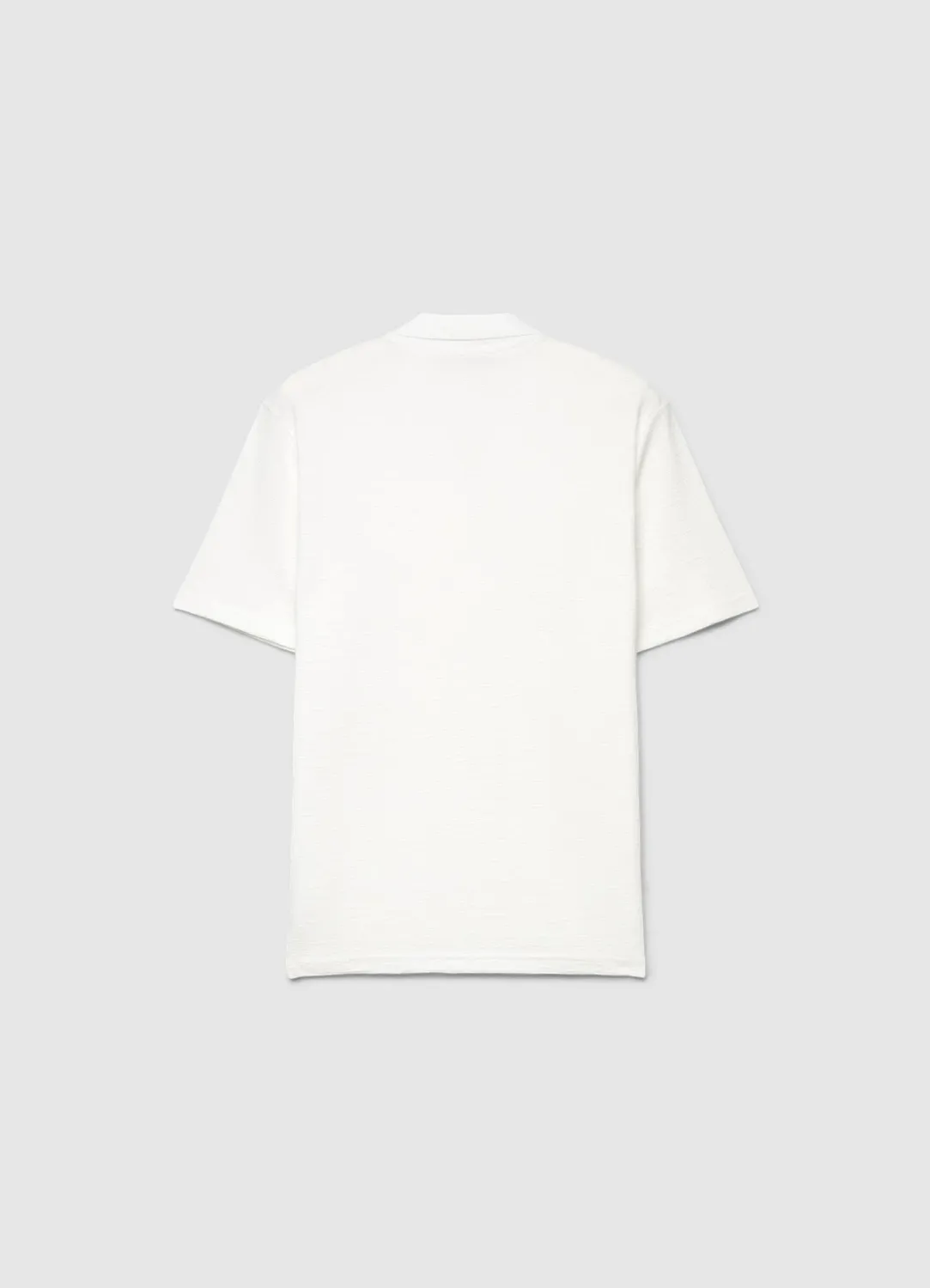 Calliope t-shirt col polo maille homme coupe droite