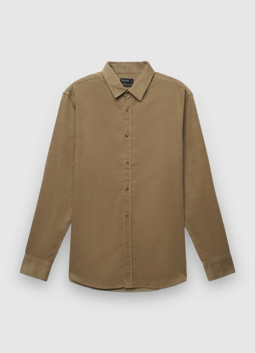 Calliope chemise effet velours homme coton