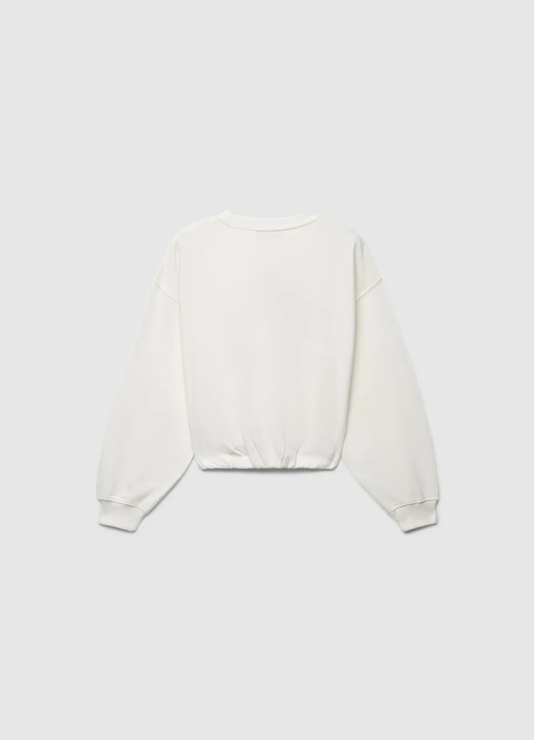Calliope Sweat balloon femme brodé col rond