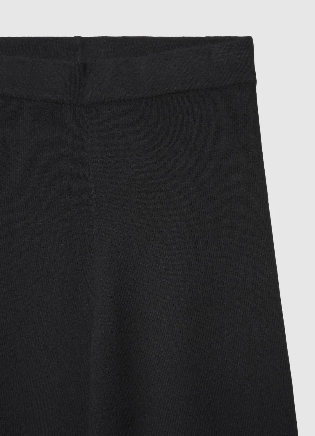 Calliope pantalon droit femme maille taille haute uni