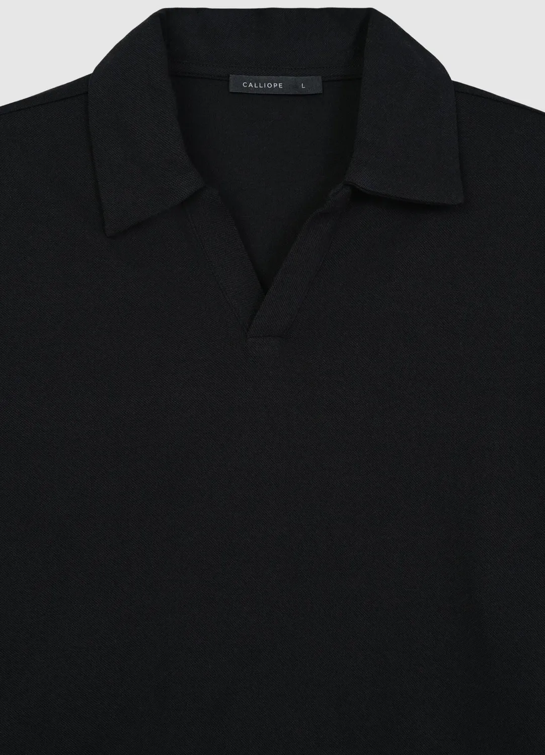 Calliope polo homme manches courtes coton uni