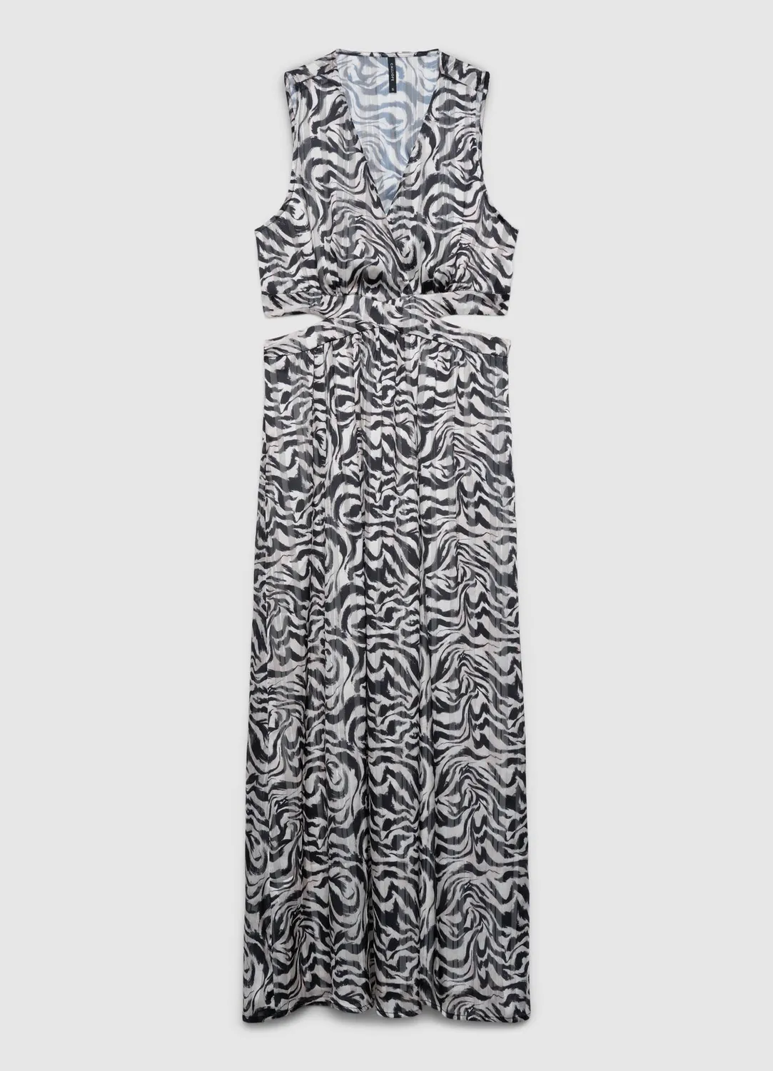 Calliope cut-out robe longue femme animalier